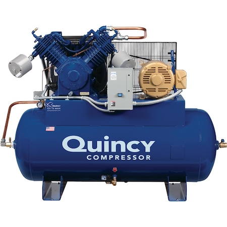 Quincy Compressor Lubrictd-w/MgStrt, Aftrclr, AutoDrn, 2153D12HCA20M 4153D12HCA20M